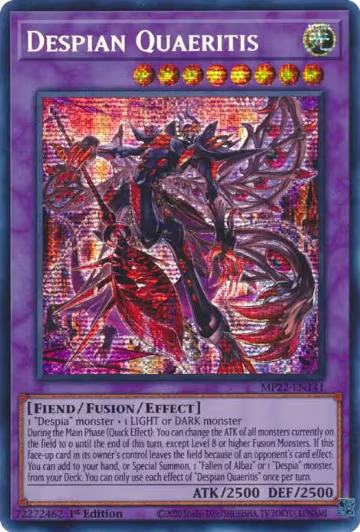 Despian Quaeritis (MP22-EN141), 2022 Tin of the Pharaoh's Gods — Yu-Gi-Oh! card price