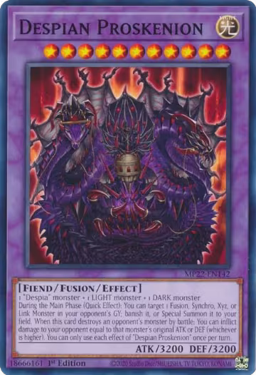 Despian Proskenion (MP22-EN142), 2022 Tin of the Pharaoh's Gods — Yu-Gi-Oh! card price