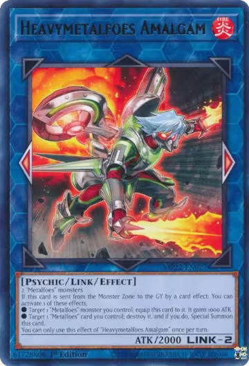 Heavymetalfoes Amalgam (MP22-EN027), 2022 Tin of the Pharaoh's Gods — Yu-Gi-Oh! card price