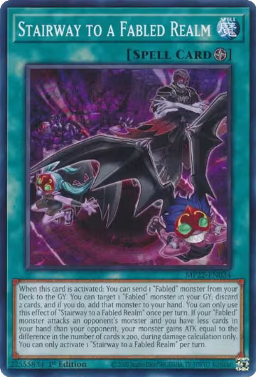 Stairway to a Fabled Realm (MP22-EN034), 2022 Tin of the Pharaoh's Gods — Yu-Gi-Oh! card price