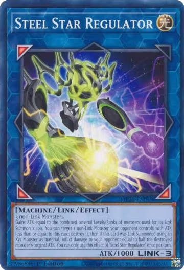 Steel Star Regulator (MP22-EN048), 2022 Tin of the Pharaoh's Gods — Yu-Gi-Oh! card price