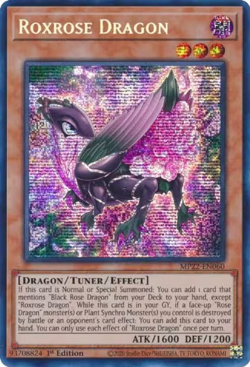 Roxrose Dragon (MP22-EN060), 2022 Tin of the Pharaoh's Gods — Yu-Gi-Oh! card price