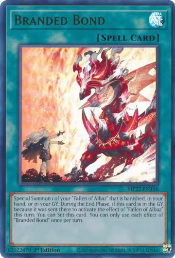Branded Bond (MP22-EN156), 2022 Tin of the Pharaoh's Gods — Yu-Gi-Oh! card price