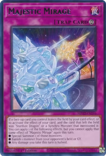 Majestic Mirage (MP22-EN166), 2022 Tin of the Pharaoh's Gods — Yu-Gi-Oh! card price