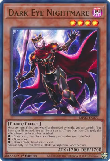 Dark Eye Nightmare (MP22-EN072), 2022 Tin of the Pharaoh's Gods — Yu-Gi-Oh! card price
