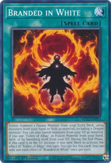 Branded in White (MP22-EN093), 2022 Tin of the Pharaoh's Gods — Yu-Gi-Oh! card price