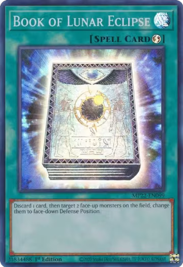 Book of Lunar Eclipse (MP22-EN099), 2022 Tin of the Pharaoh's Gods — Yu-Gi-Oh! card price