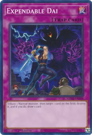 Expendable Dai (MP22-EN108), 2022 Tin of the Pharaoh's Gods — Yu-Gi-Oh! card price