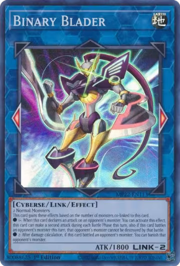 Binary Blader (MP22-EN113), 2022 Tin of the Pharaoh's Gods — Yu-Gi-Oh! card price
