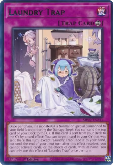 Laundry Trap (MP22-EN231), 2022 Tin of the Pharaoh's Gods — Yu-Gi-Oh! card price