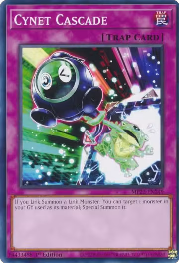 Cynet Cascade (MP22-EN249), 2022 Tin of the Pharaoh's Gods — Yu-Gi-Oh! card price