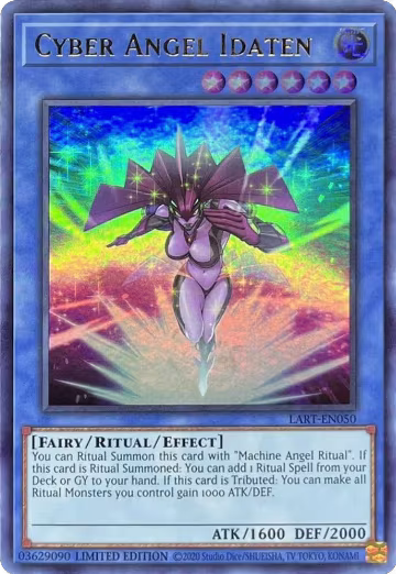 Cyber Angel Idaten (LART-EN050), The Lost Art Promotion — Yu-Gi-Oh! card price