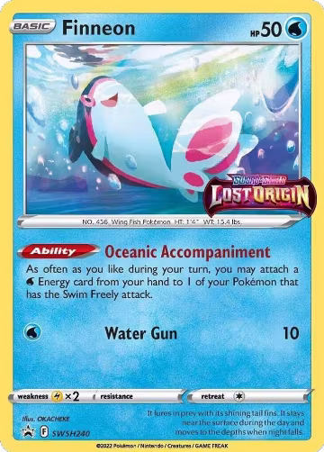 Finneon - SWSH240 (Prerelease) (SWSH240), Sword & Shield Promo Cards — Pokémon card price
