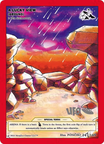A Lucky View (Ground) (147/165), First Edition Spoiler Pack — MetaZoo card price