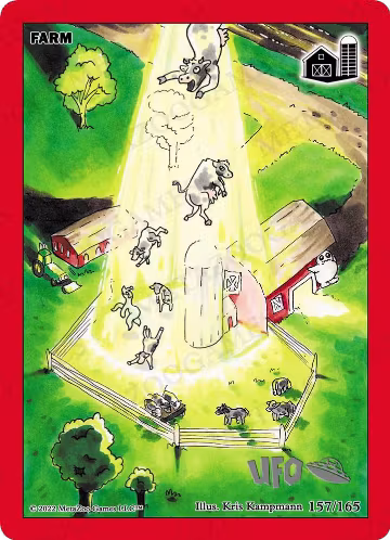 Farm (157/165), First Edition Spoiler Pack — MetaZoo card price