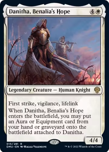 Danitha, Benalia's Hope (15), Promo Pack: Dominaria United — Magic card price