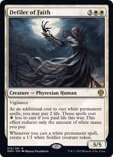 Defiler of Faith (16), Promo Pack: Dominaria United — Magic card price
