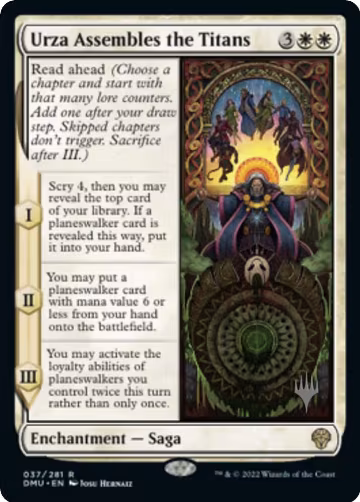 Urza Assembles the Titans (37), Promo Pack: Dominaria United — Magic card price