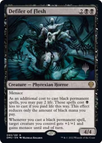 Defiler of Flesh (90), Promo Pack: Dominaria United — Magic card price