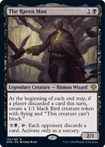 The Raven Man (103), Promo Pack: Dominaria United — Magic card price