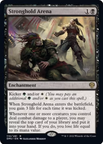 Stronghold Arena (110), Promo Pack: Dominaria United — Magic card price