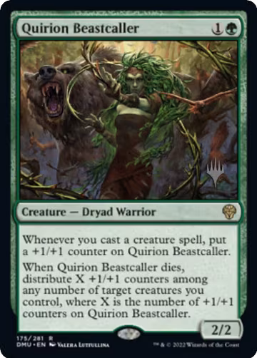 Quirion Beastcaller (175), Promo Pack: Dominaria United — Magic card price