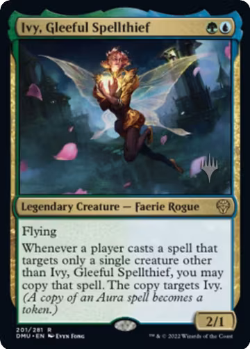 Ivy, Gleeful Spellthief (201), Promo Pack: Dominaria United — Magic card price