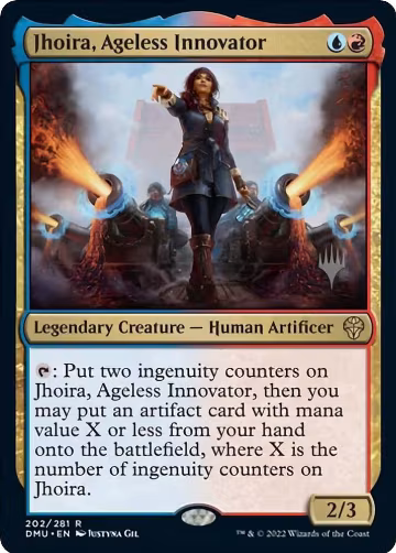 Jhoira, Ageless Innovator (202), Promo Pack: Dominaria United — Magic card price