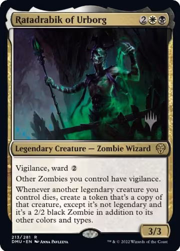 Ratadrabik of Urborg (213), Promo Pack: Dominaria United — Magic card price