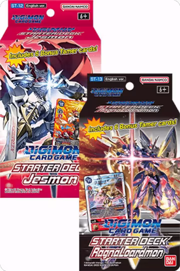 Jesmon and Ragnaloardmon Starter Decks [Set of 2], Starter Deck 12: Jesmon — Digimon sealed product price