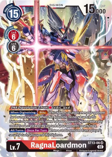 RagnaLoardmon (ST13-06 SR) — card price