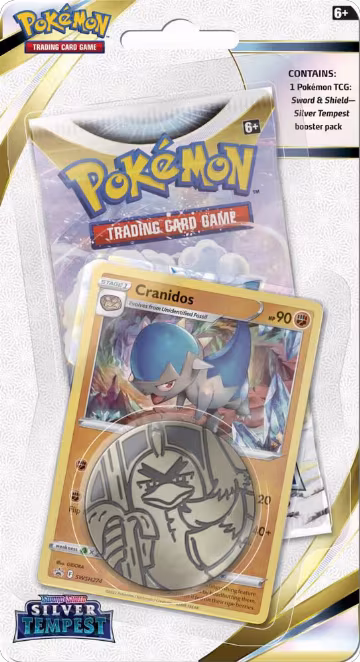 Silver Tempest Single Pack Blister [Cranidos], Silver Tempest — Pokémon sealed product price