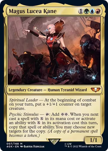 Magus Lucea Kane (Surge Foil) (7), Universes Beyond: Warhammer 40,000 — Magic card price