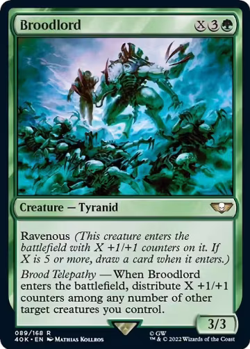 Broodlord (Surge Foil) (89), Universes Beyond: Warhammer 40,000 — Magic card price