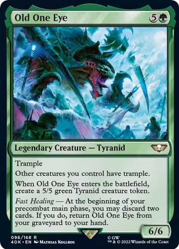 Old One Eye (96), Universes Beyond: Warhammer 40,000 — Magic card price