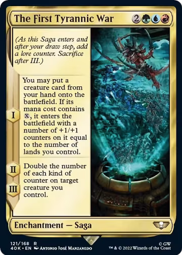 The First Tyrannic War (121), Universes Beyond: Warhammer 40,000 — Magic card price