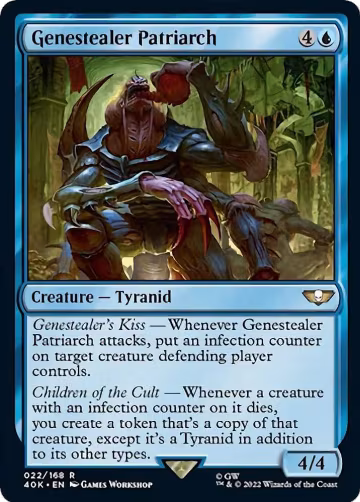 Genestealer Patriarch (22), Universes Beyond: Warhammer 40,000 — Magic card price