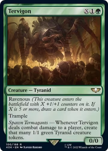 Tervigon (100), Universes Beyond: Warhammer 40,000 — Magic card price
