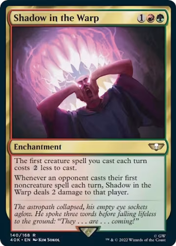 Shadow in the Warp (140), Universes Beyond: Warhammer 40,000 — Magic card price