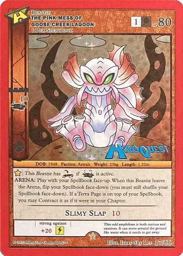 The Pink Mess of Goose Creek Lagoon (17/66), Hiroquest Promos — MetaZoo card price