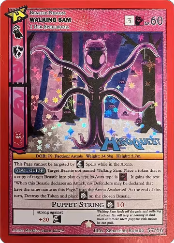 Walking Sam (57/66), Hiroquest Promos — MetaZoo card price