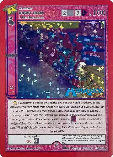 Ghost Train (59/66), Hiroquest Promos — MetaZoo card price
