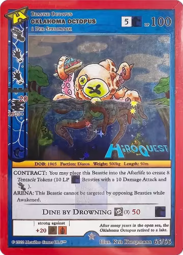 Oklahoma Octopus (65/66), Hiroquest Promos — MetaZoo card price
