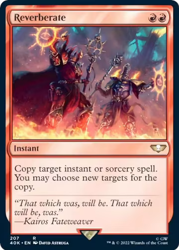 Reverberate (207), Universes Beyond: Warhammer 40,000 — Magic card price