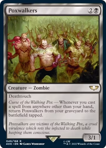 Poxwalkers (49), Universes Beyond: Warhammer 40,000 — Magic card price