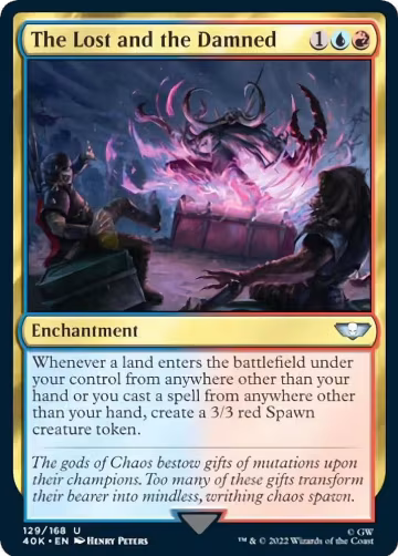 The Lost and the Damned (129), Universes Beyond: Warhammer 40,000 — Magic card price