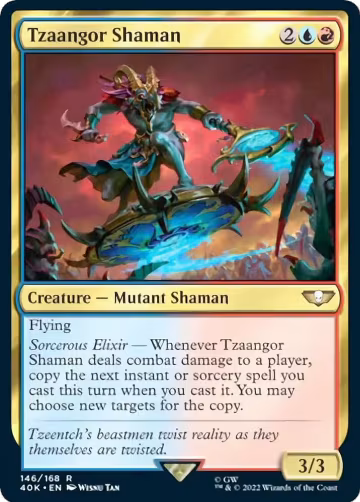Tzaangor Shaman (146), Universes Beyond: Warhammer 40,000 — Magic card price