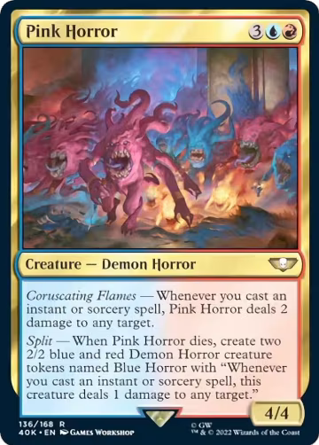 Pink Horror (Surge Foil) (136), Universes Beyond: Warhammer 40,000 — Magic card price