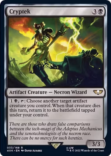Cryptek (33), Universes Beyond: Warhammer 40,000 — Magic card price