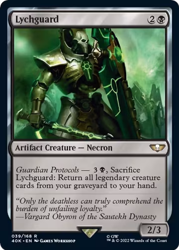 Lychguard (Surge Foil) (39), Universes Beyond: Warhammer 40,000 — Magic card price